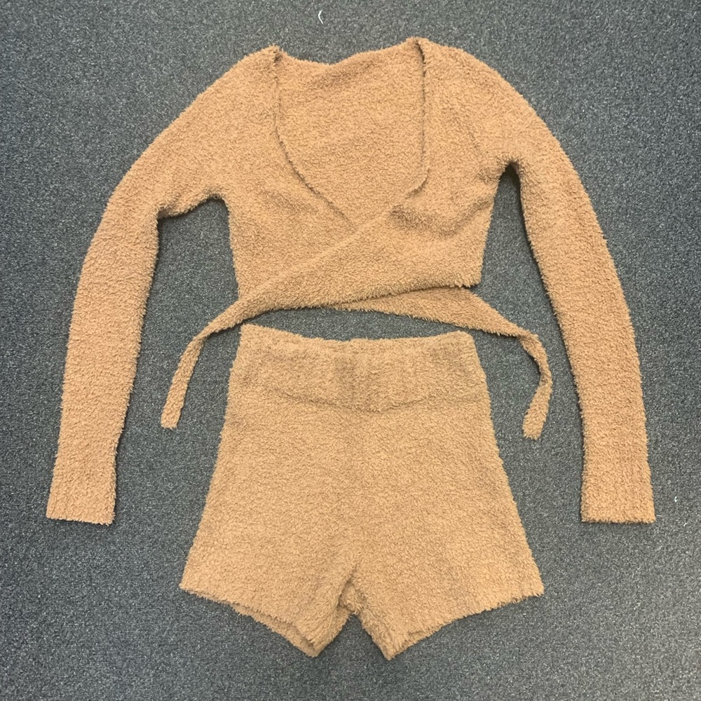 Skims Knit Teddy Set - image 1